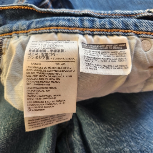 Levis Sz 30 Ribcage Straight Jeans - Picture 6 of 11